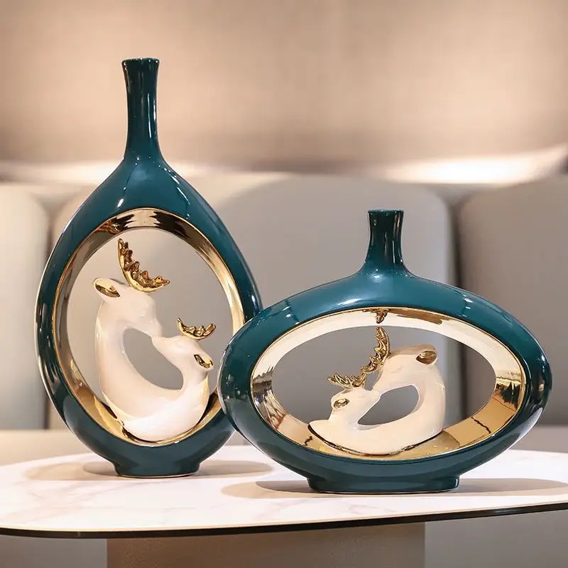 Art Craft Room - Creative Home Decorative Figurines Modern Light