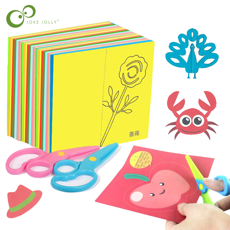 Art Craft Books - Paper-Cut Set Paper Cutting Scissor Skills