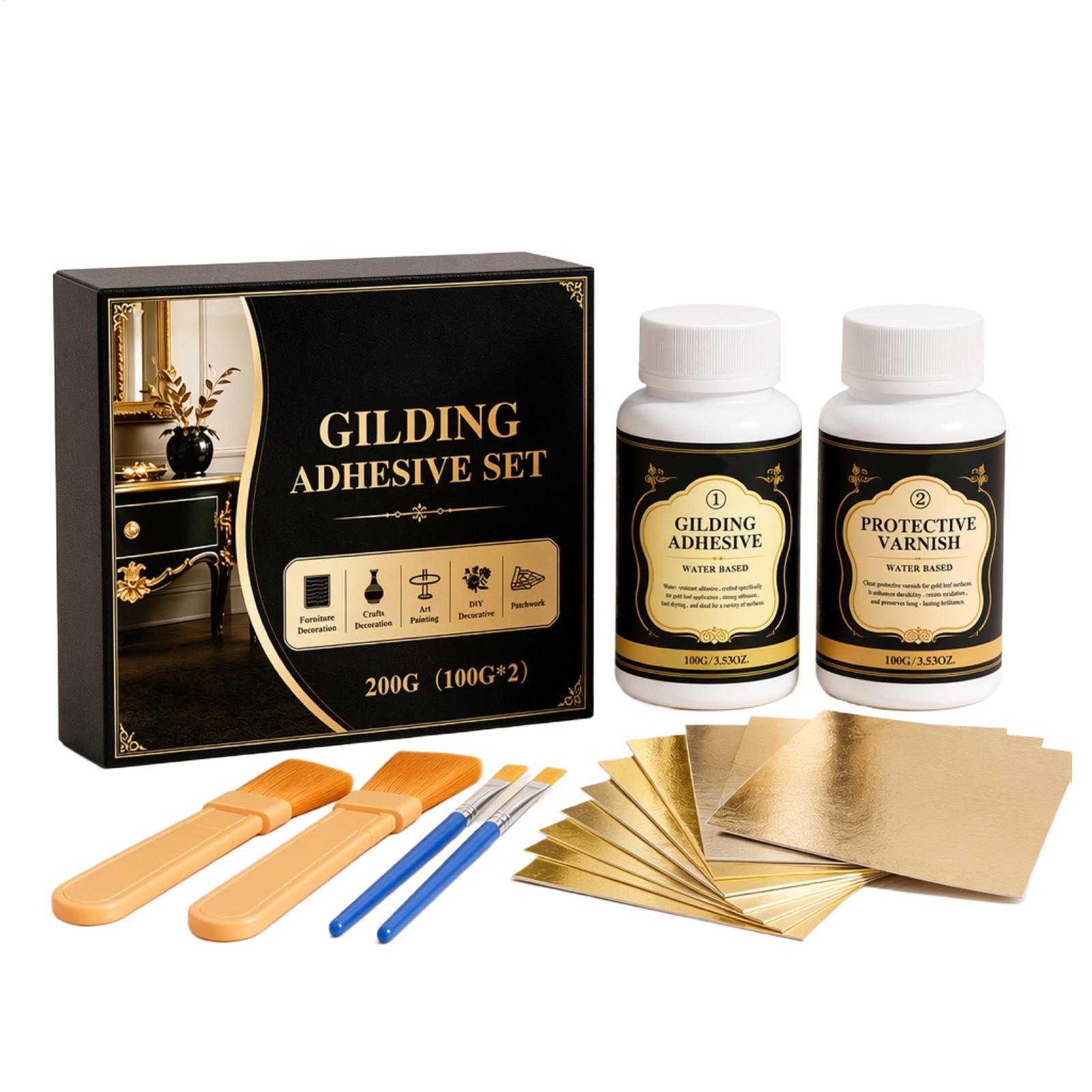 The Art And Craft Of Jewelry - Gilding Adhesive Water-Based Long-Lasting DIY Gilding