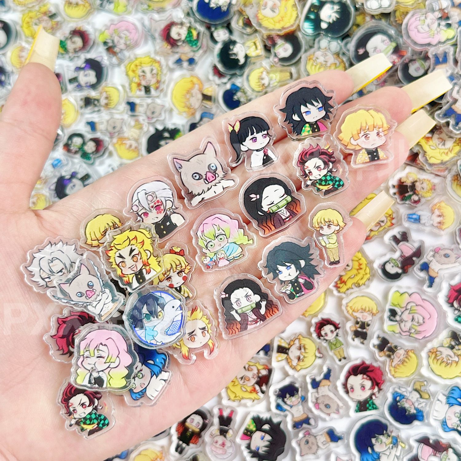 50/100Pcs 1/2cm Mini Demon Sla - огляд і ціна Art Craft Material