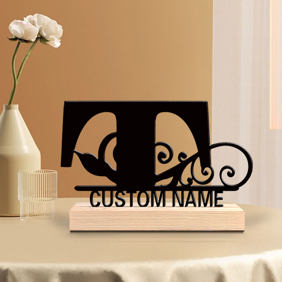 1pc Creative T Custom Letter M - огляд і ціна Art Craft Letter T