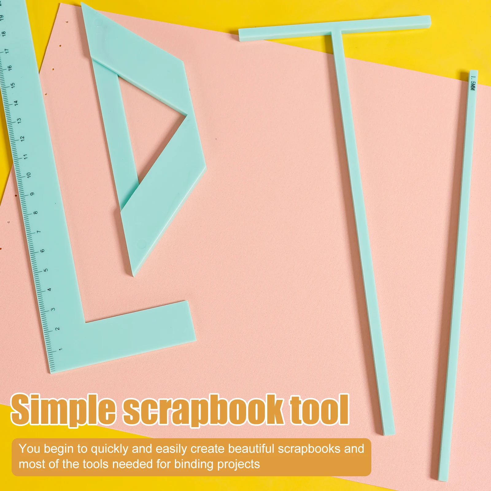 14/4Pcs Scrapbooking Tool Book - огляд і ціна Art Craft Books