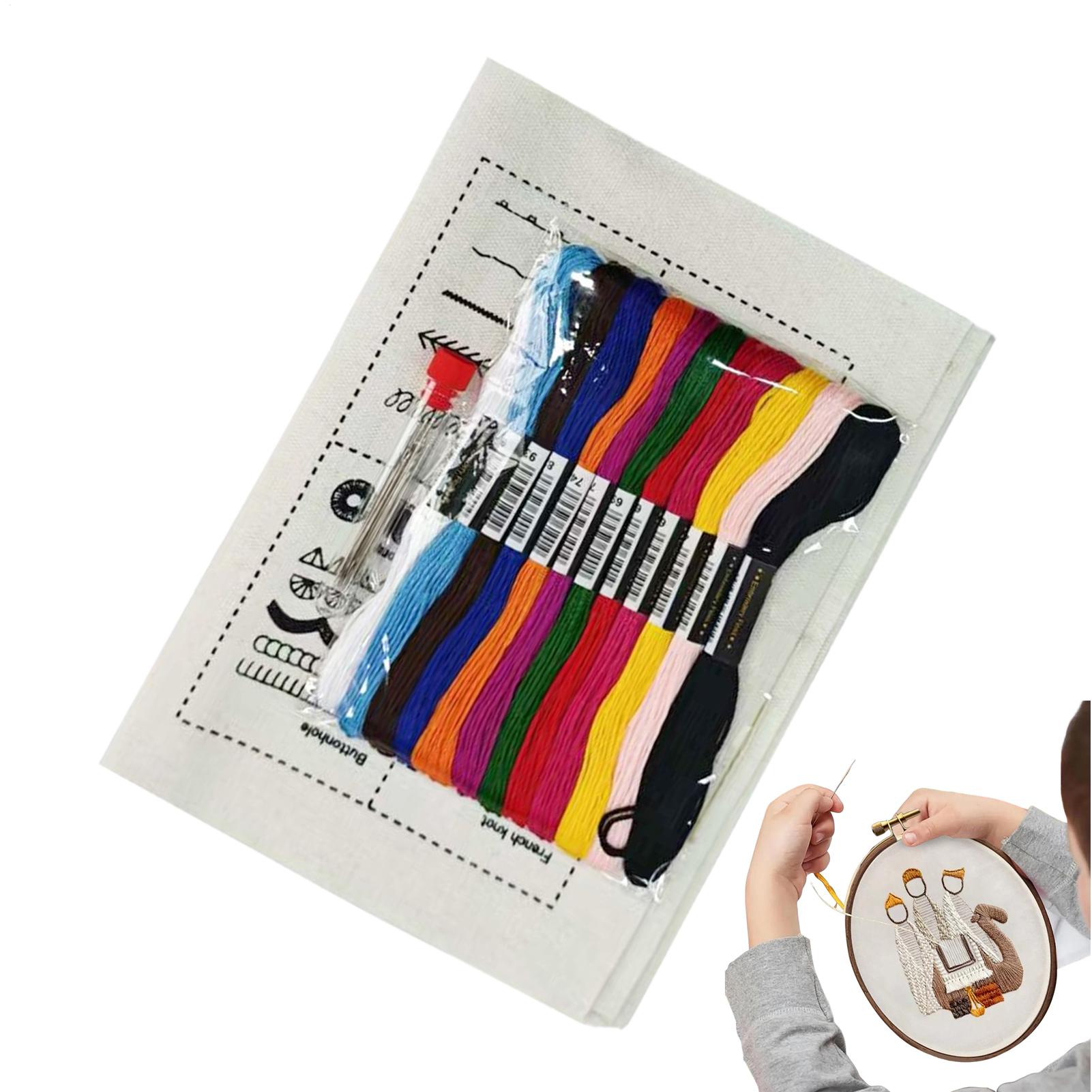 DIY Embroidery Needle Thread B - огляд і ціна Art Craft Books