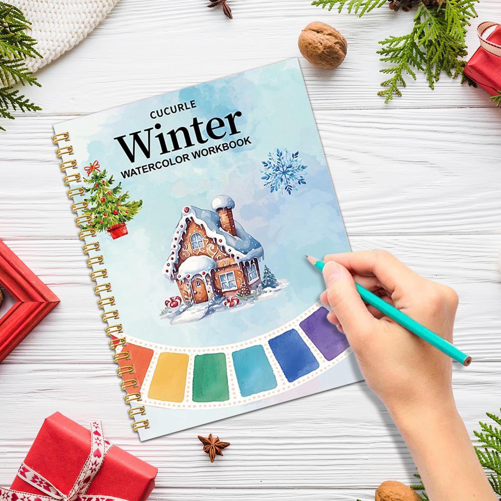 Beginner Watercolor Workbook C - огляд і ціна Art Craft Books