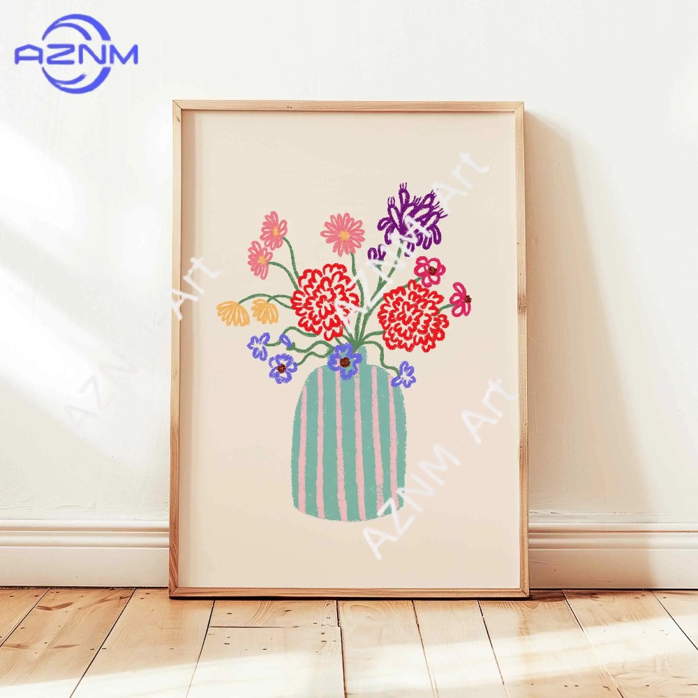 1/3pcs Abstract Flower Vase Pa - огляд і ціна Art Craft Vase