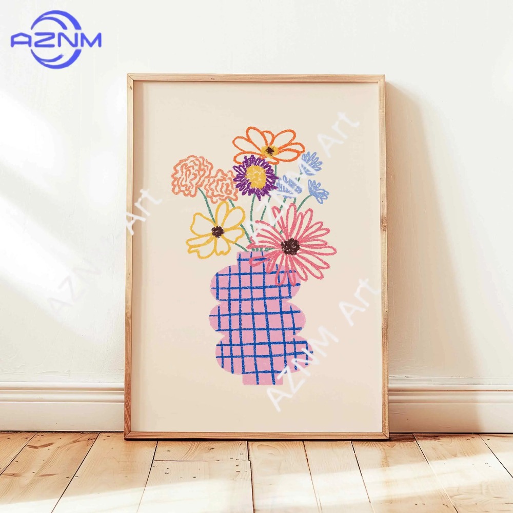 1/3pcs Abstract Flower Vase Pa - огляд і ціна Art Craft Vase