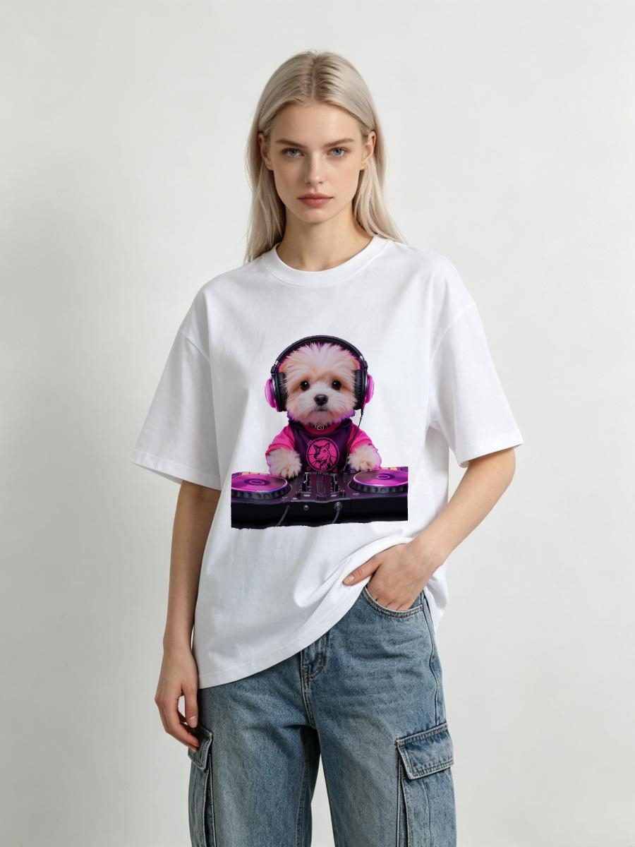 T Shirts Woman Jacquard Woven  - огляд і ціна Art Craft Letter T