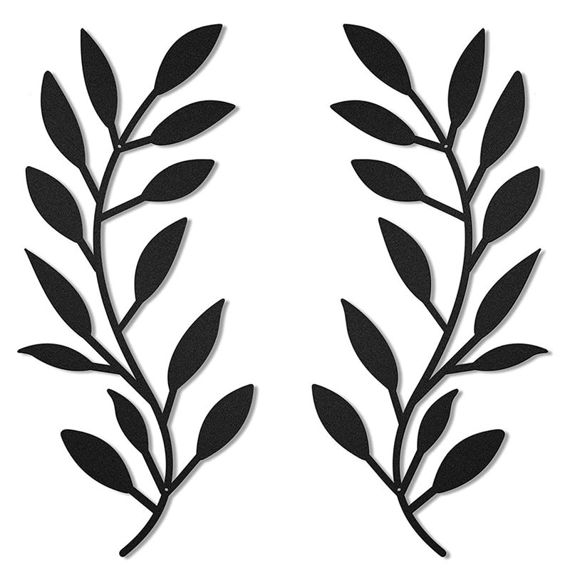 AA94-2 Piece Metal Leaf Wall D - огляд і ціна Art Craft Room