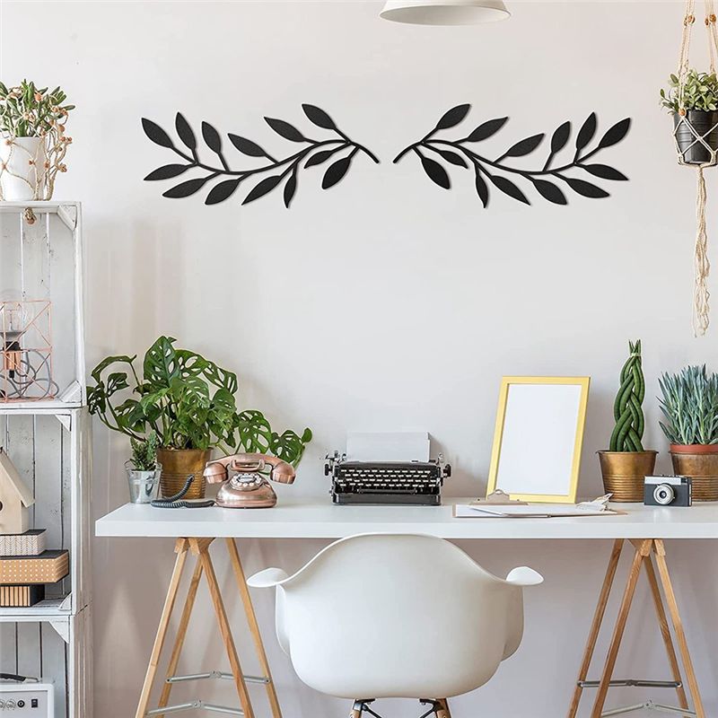 AA94-2 Piece Metal Leaf Wall D - огляд і ціна Art Craft Room