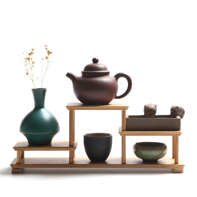 Bamboo and Wood Decorative She - огляд і ціна Art Craft Vase