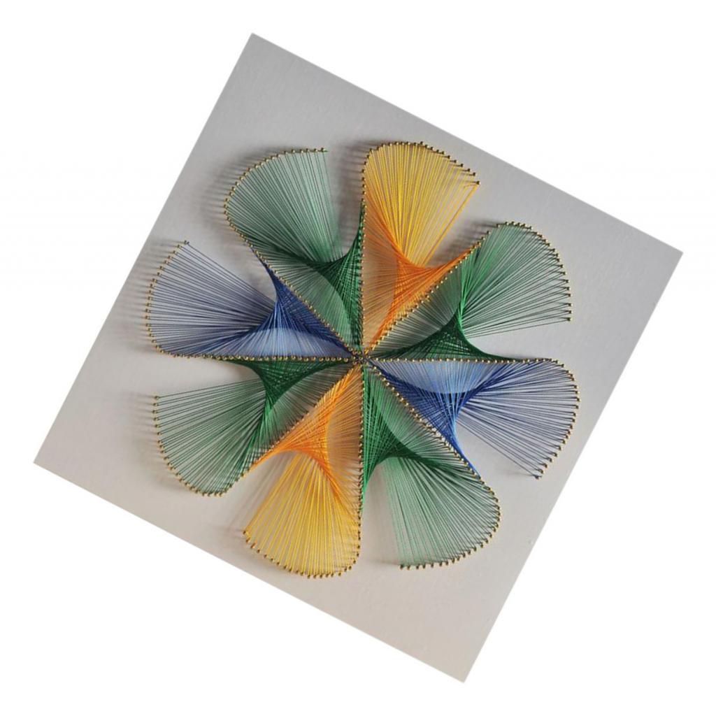 Nail String Art Kit Flower Des - огляд і ціна Art Craft Room