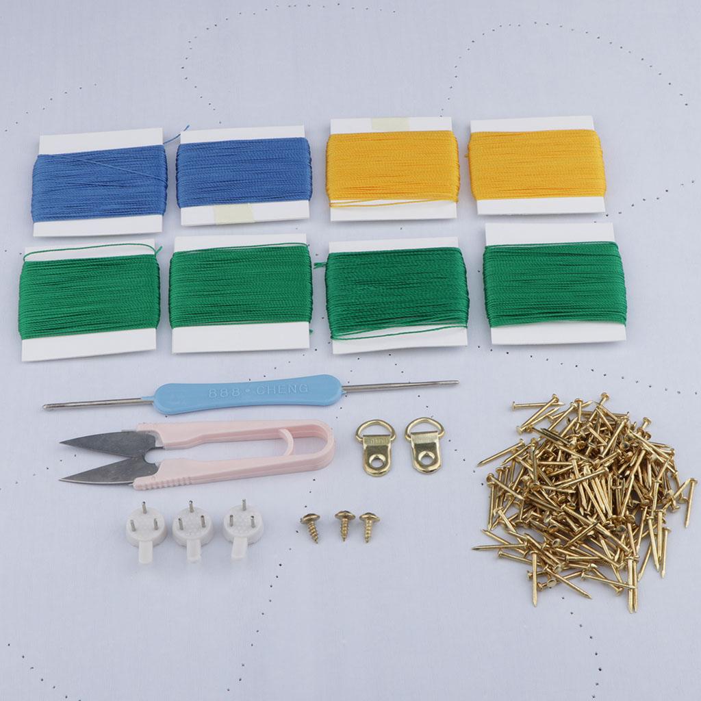 Nail String Art Kit Flower Des - огляд і ціна Art Craft Room