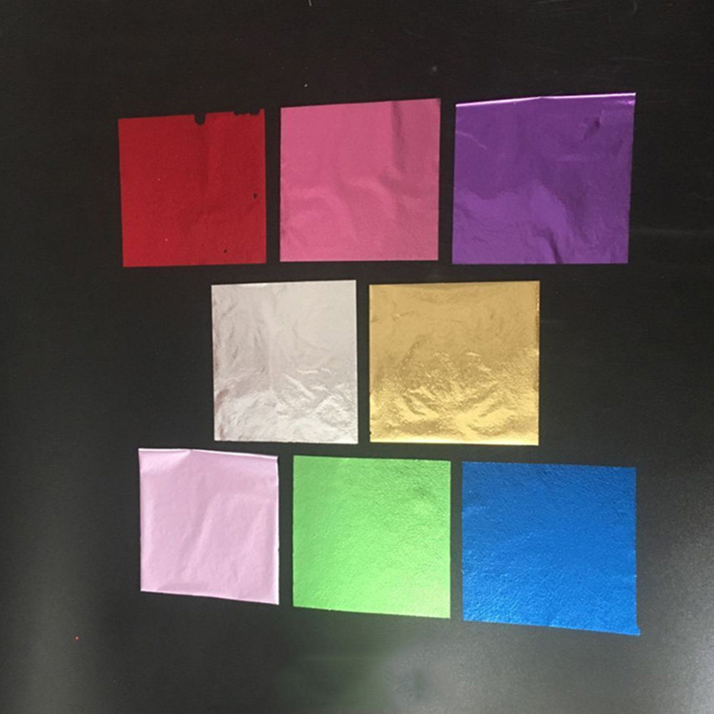 50Pcs 8x8.5cm Gold Leaf Sheets - огляд і ціна Art Craft Vase