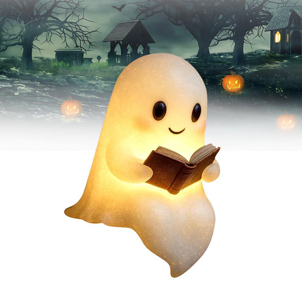 New Cute Ghost Reading Book La - огляд і ціна Art Craft Books