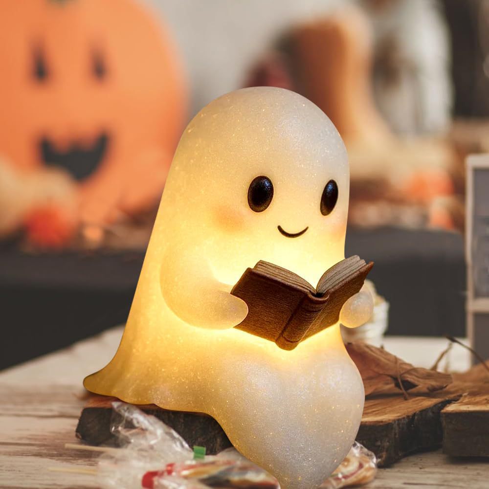 New Cute Ghost Reading Book La - огляд і ціна Art Craft Books