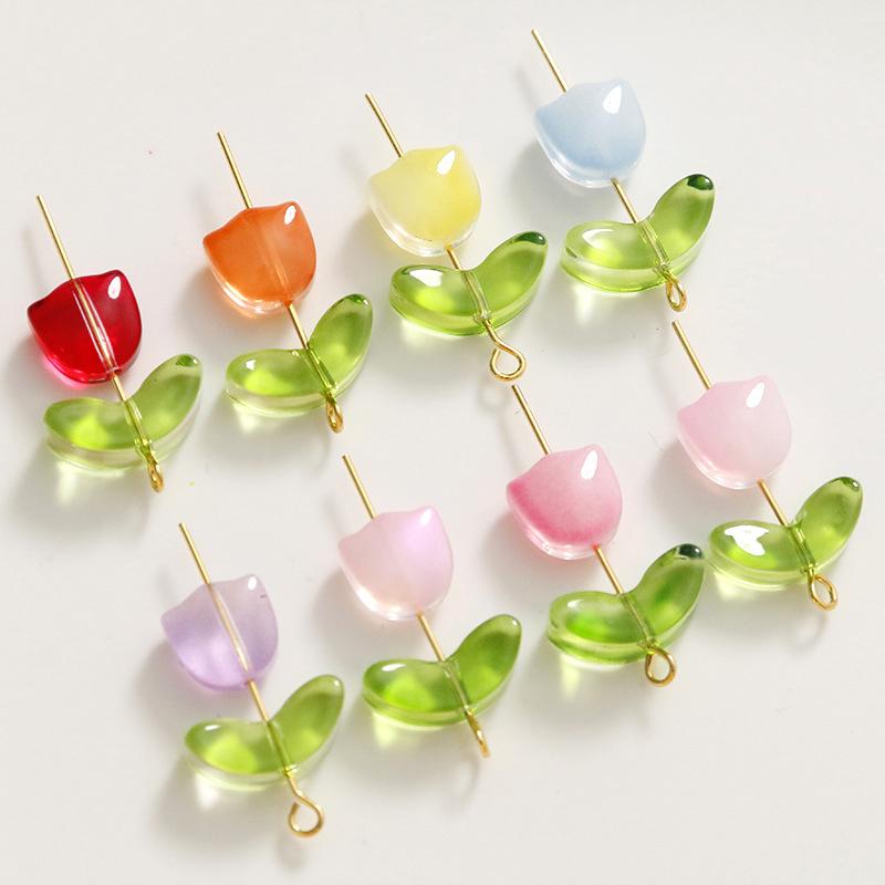 Lampwork  Flower Beads 30Pcs M - огляд і ціна The Art And Craft Of Jewelry