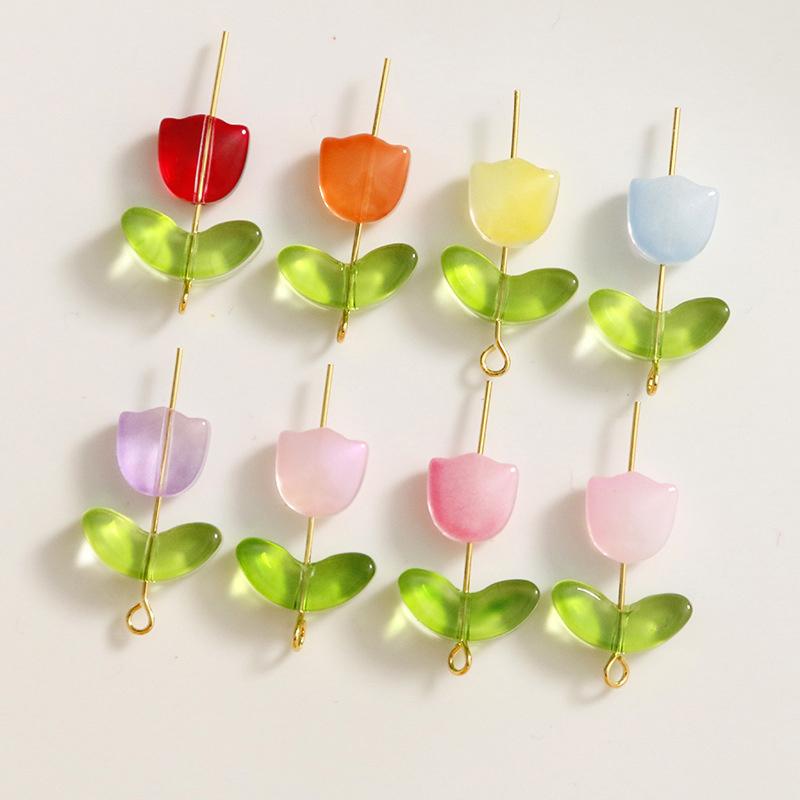 Lampwork  Flower Beads 30Pcs M - огляд і ціна The Art And Craft Of Jewelry