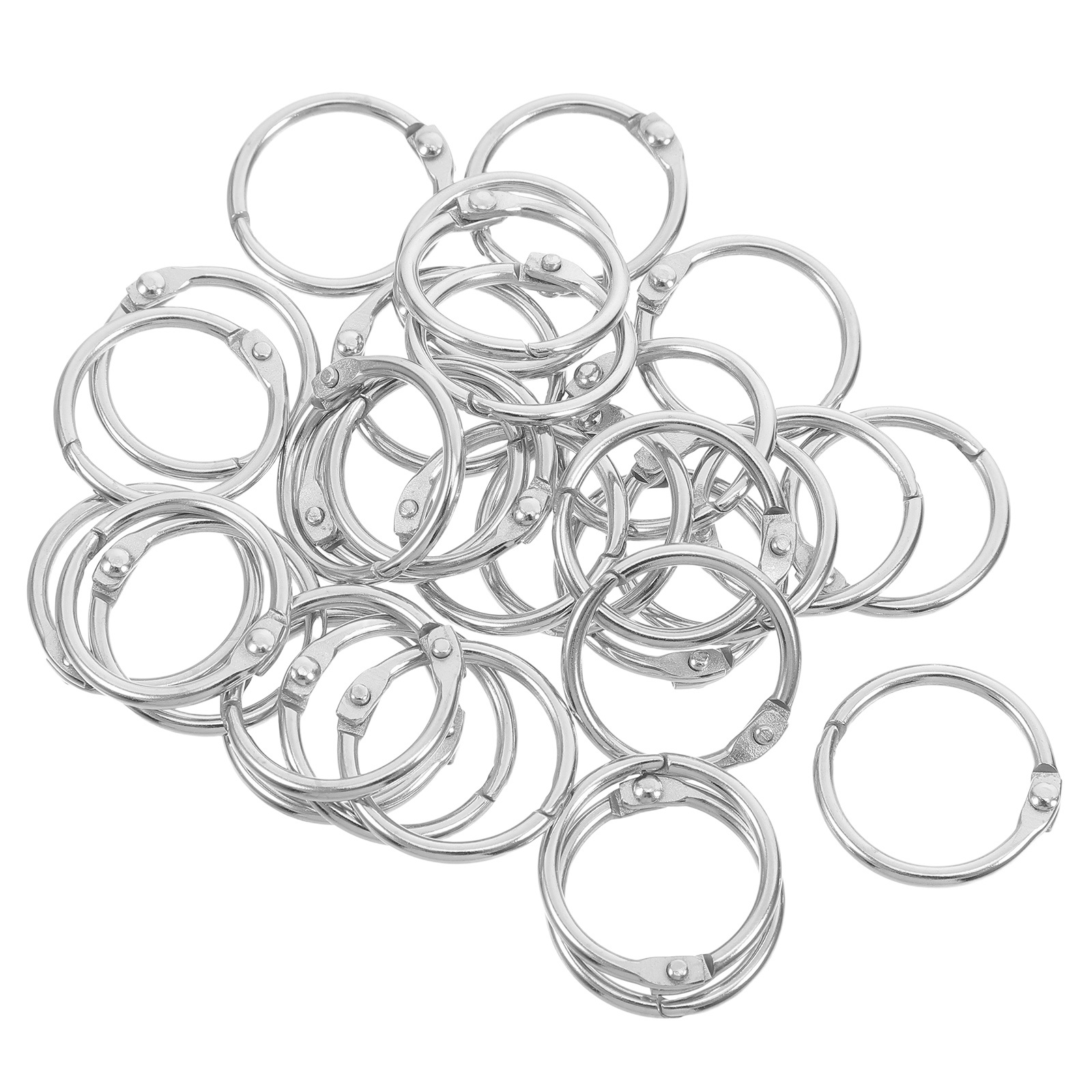 100Pcs 20Mm Book Rings Reusabl - огляд і ціна Art Craft Books