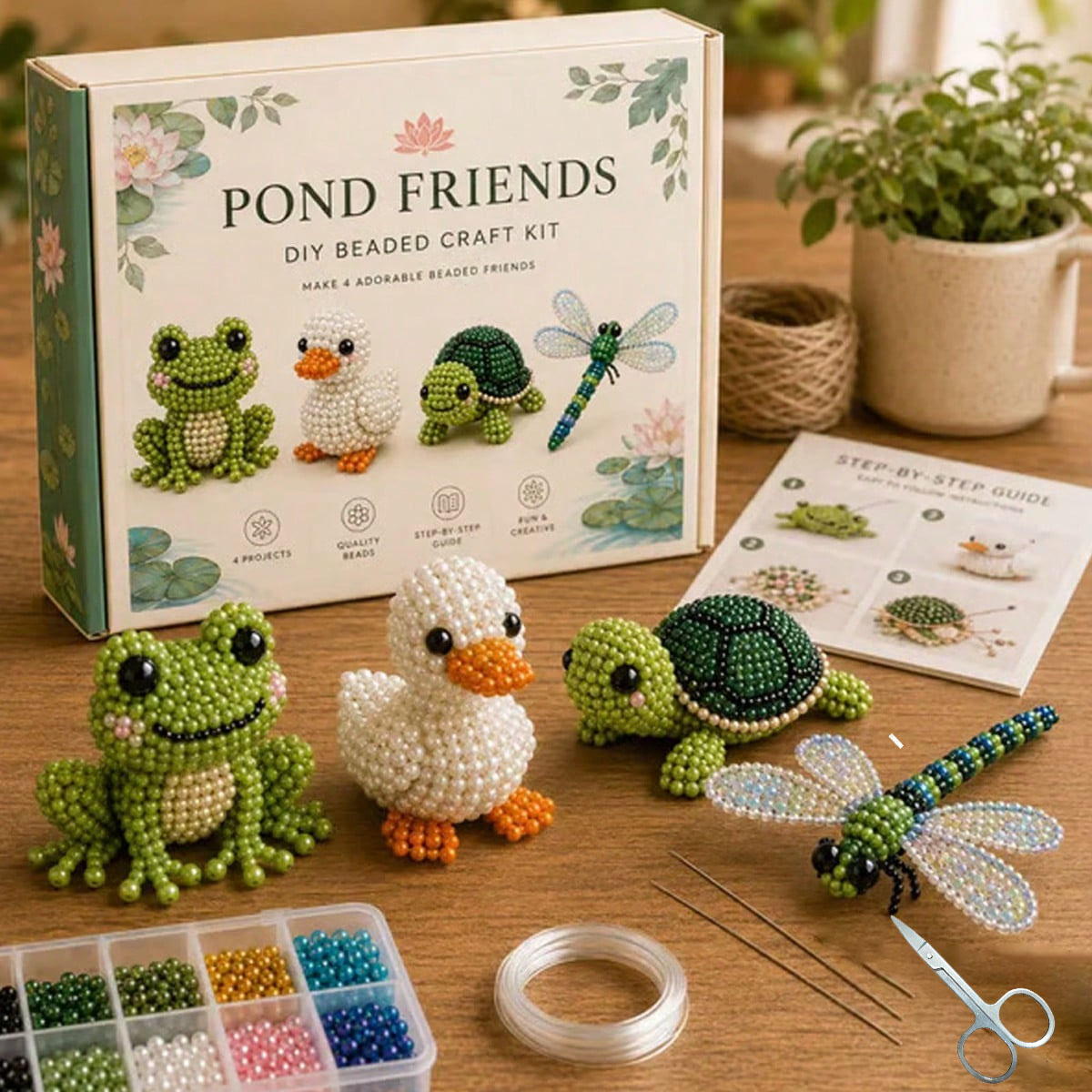 Mini 3D Beaded Animal DIY Kit, - огляд і ціна The Art And Craft Of Jewelry