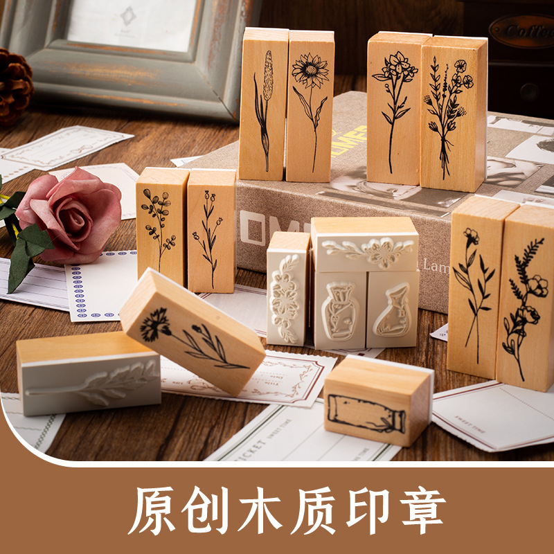 Retro Lotus Wood Combination S - огляд і ціна Art Craft Vase