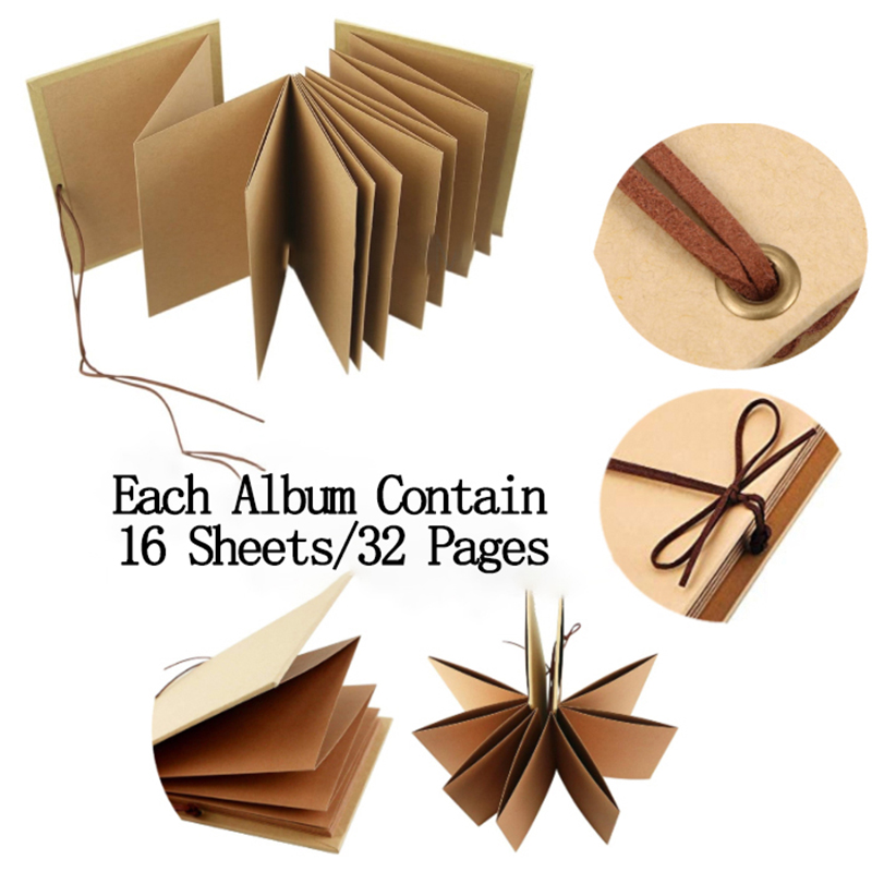 16 Sheets Folding DIY Photo Al - огляд і ціна Art Craft Books