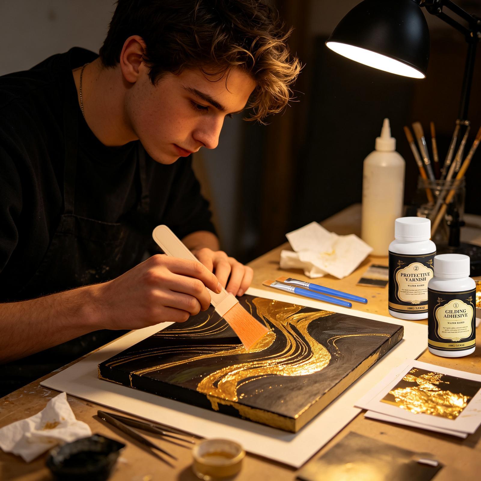 Gilding Adhesive Water-Based L - огляд і ціна The Art And Craft Of Jewelry