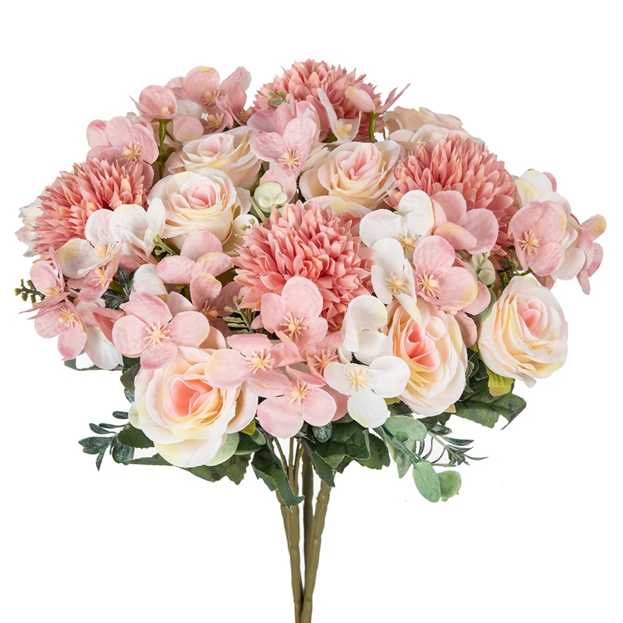 1/4pcs Artificial Flower Rose  - огляд і ціна Art Craft Vase
