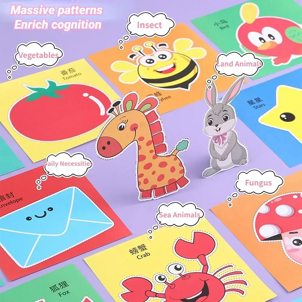 48pcs Children Handmade Paper  - огляд і ціна Art Craft Books