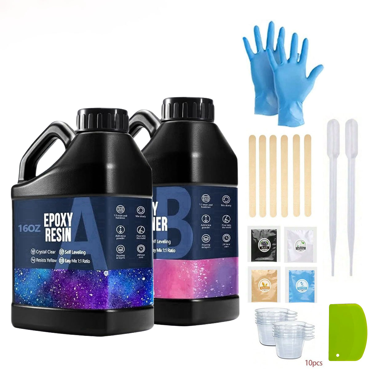 1000ml Crystal Clear Epoxy Res - огляд і ціна The Art And Craft Of Jewelry
